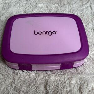 Bentgo Kids Bento Style 5 Compartment Leak Proof Lunch Box, Purple,